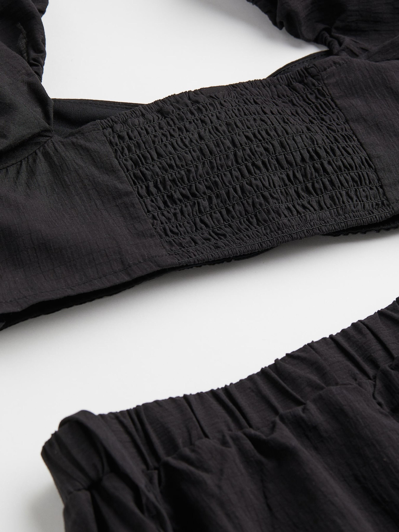 Платье мини H&M модель 10652795wer_Черный Фото