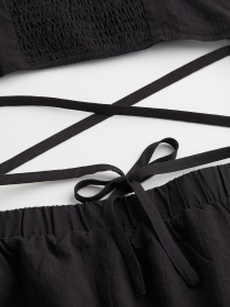 Платье мини H&M модель 10652795wer_Черный Фото