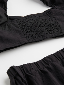 Платье мини H&M модель 10652795wer_Черный Фото