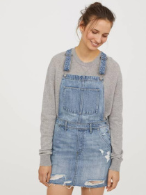 Сарафан H&M модель 5551102ral_Синий вымытый Фото