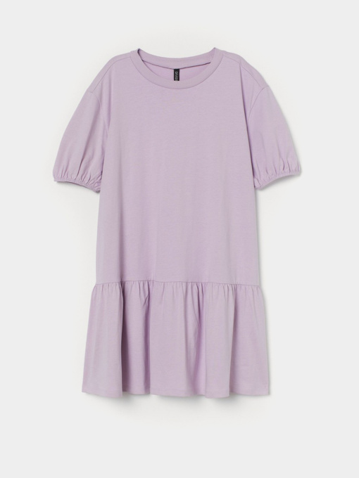 Платье мини H&M модель 9107012wer_Лавандовый Фото