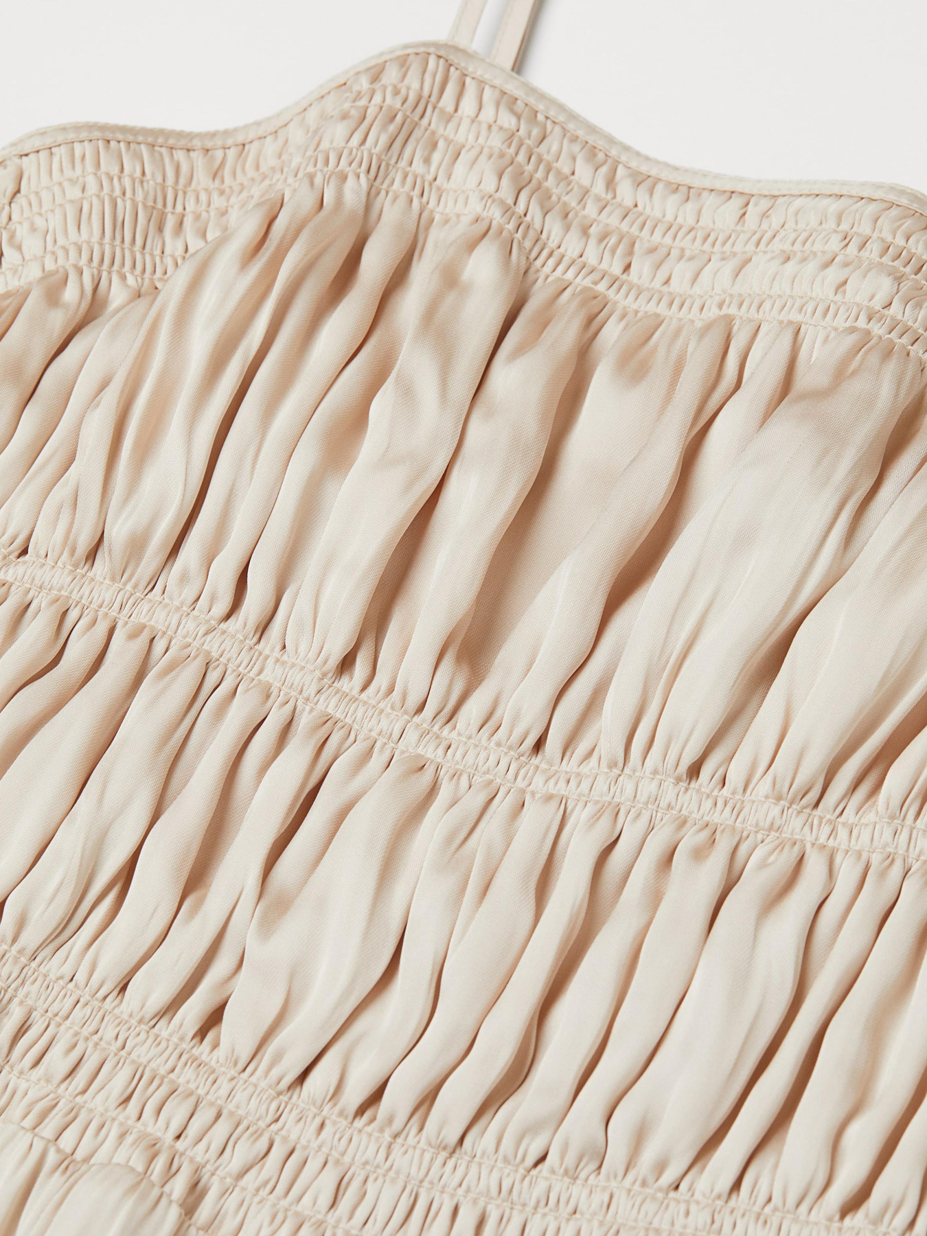 Сукня міді H&M модель 9852043ral_Светло-бежевый Фото