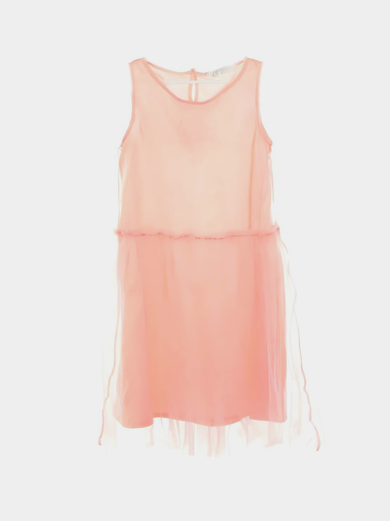 Платье миди H&M модель 4731095ral_Светло-розовый Фото