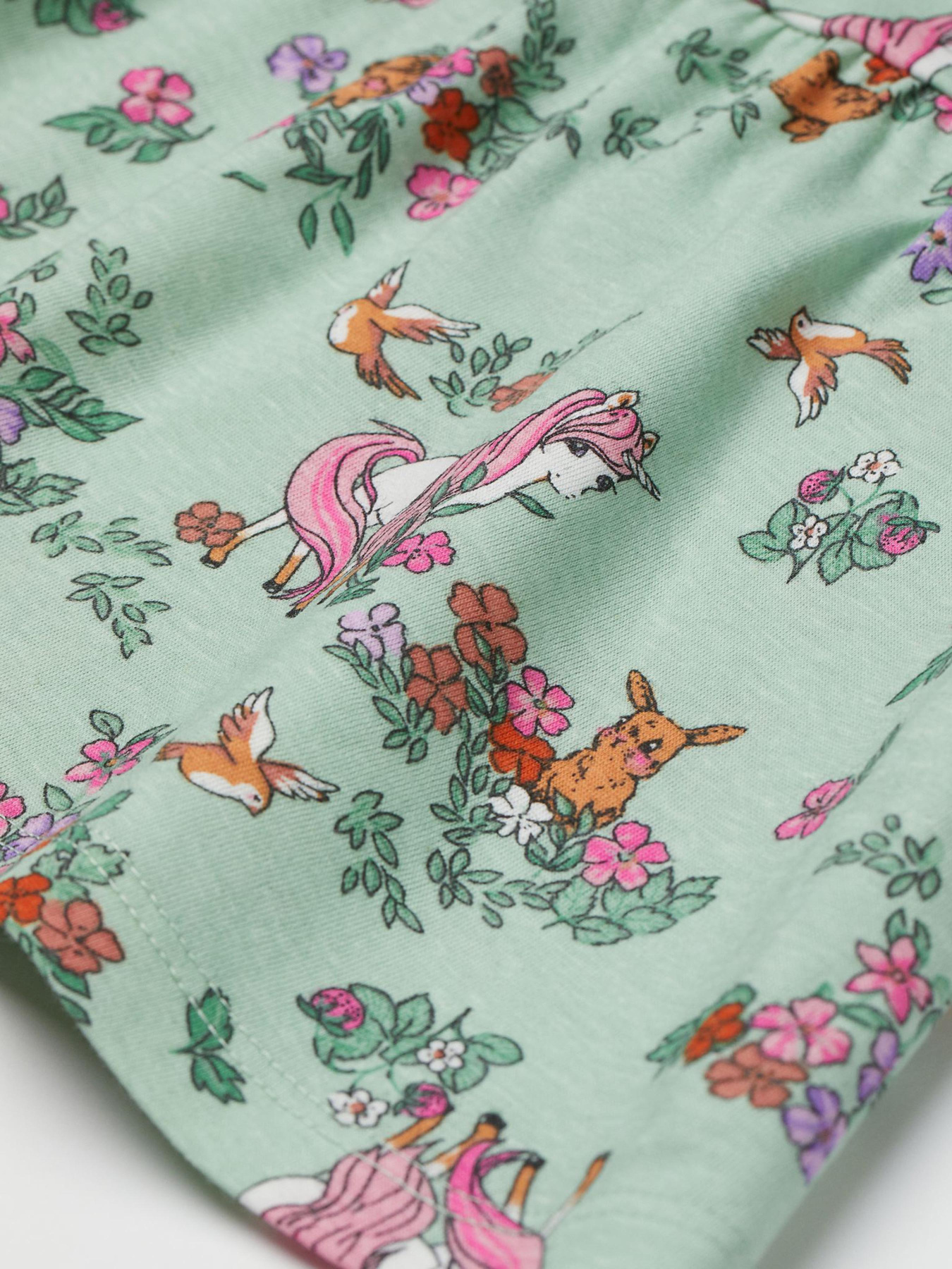 Платье миди H&M модель 8705304ral_Светло-зеленый Фото