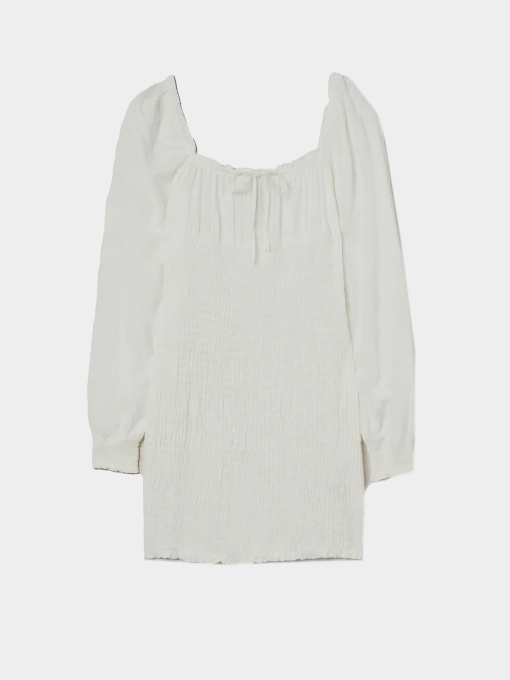 Платье мини H&M модель 9743463wer_Белый Фото