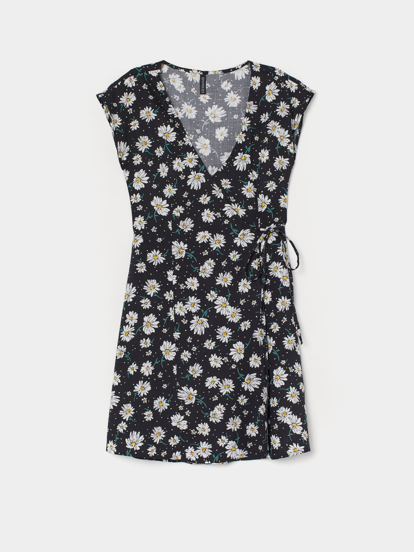 Платье мини H&M модель 8558271wer_Черный Фото