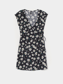 Платье мини H&M модель 8558271wer_Черный Фото