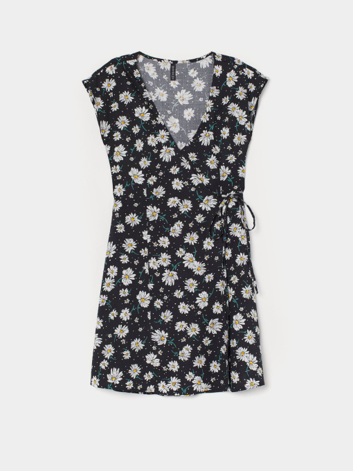 Платье мини H&M модель 8558271wer_Черный Фото