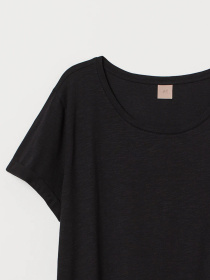 Сукня-футболка H&M модель 8590772wer_Черный Сукня-футболка H&M модель 8590772wer_Черный Фото