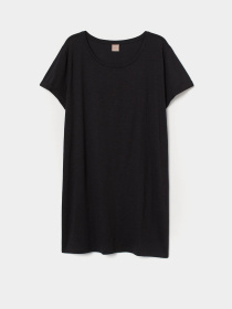 Сукня-футболка H&M модель 8590772wer_Черный Сукня-футболка H&M модель 8590772wer_Черный Фото