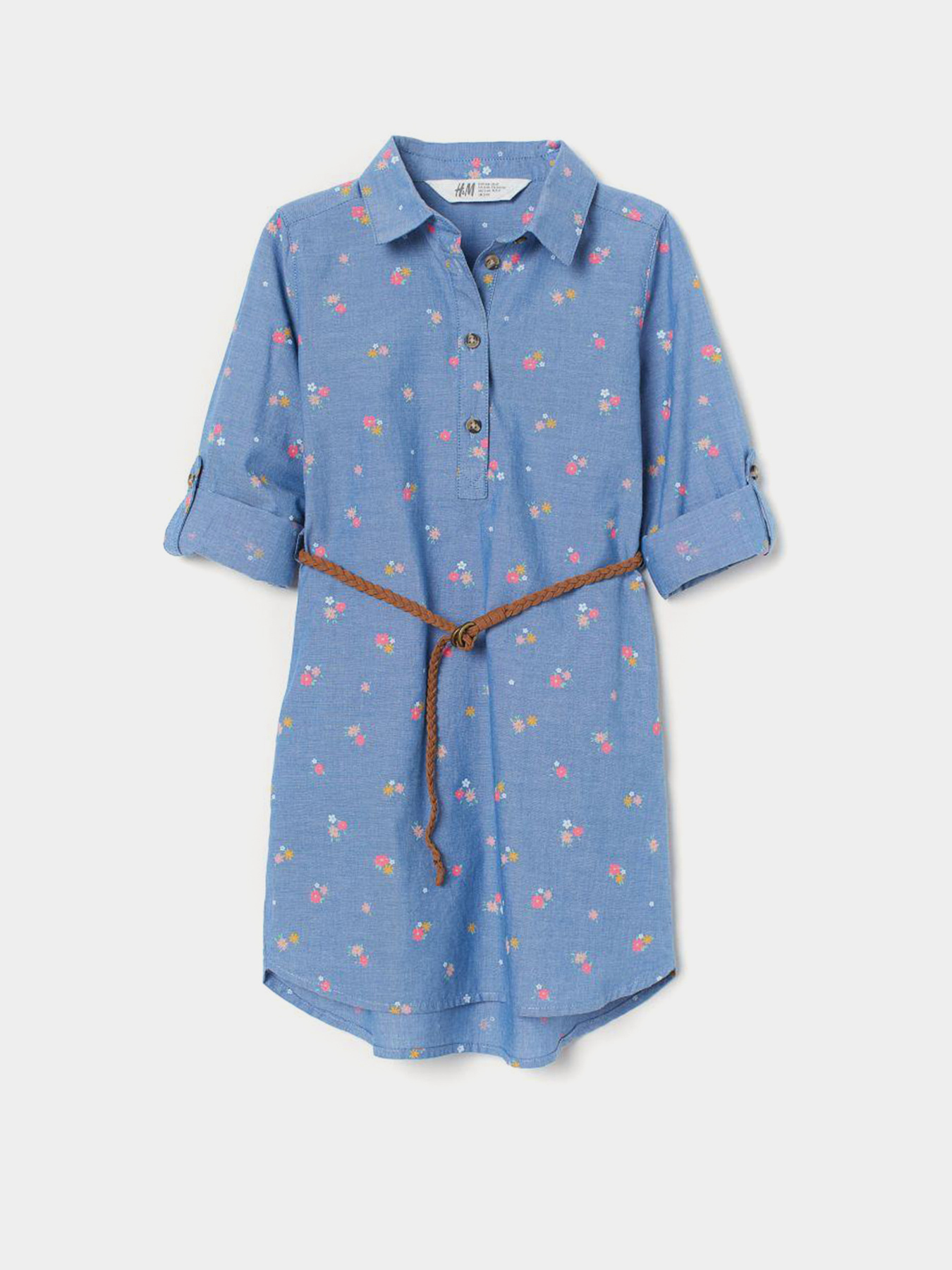 Платье миди H&M модель 9258733kwer_Синий Фото