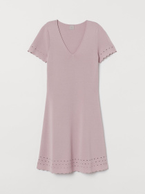 Сукня міні H&M модель 8483551wer_Розовый Фото