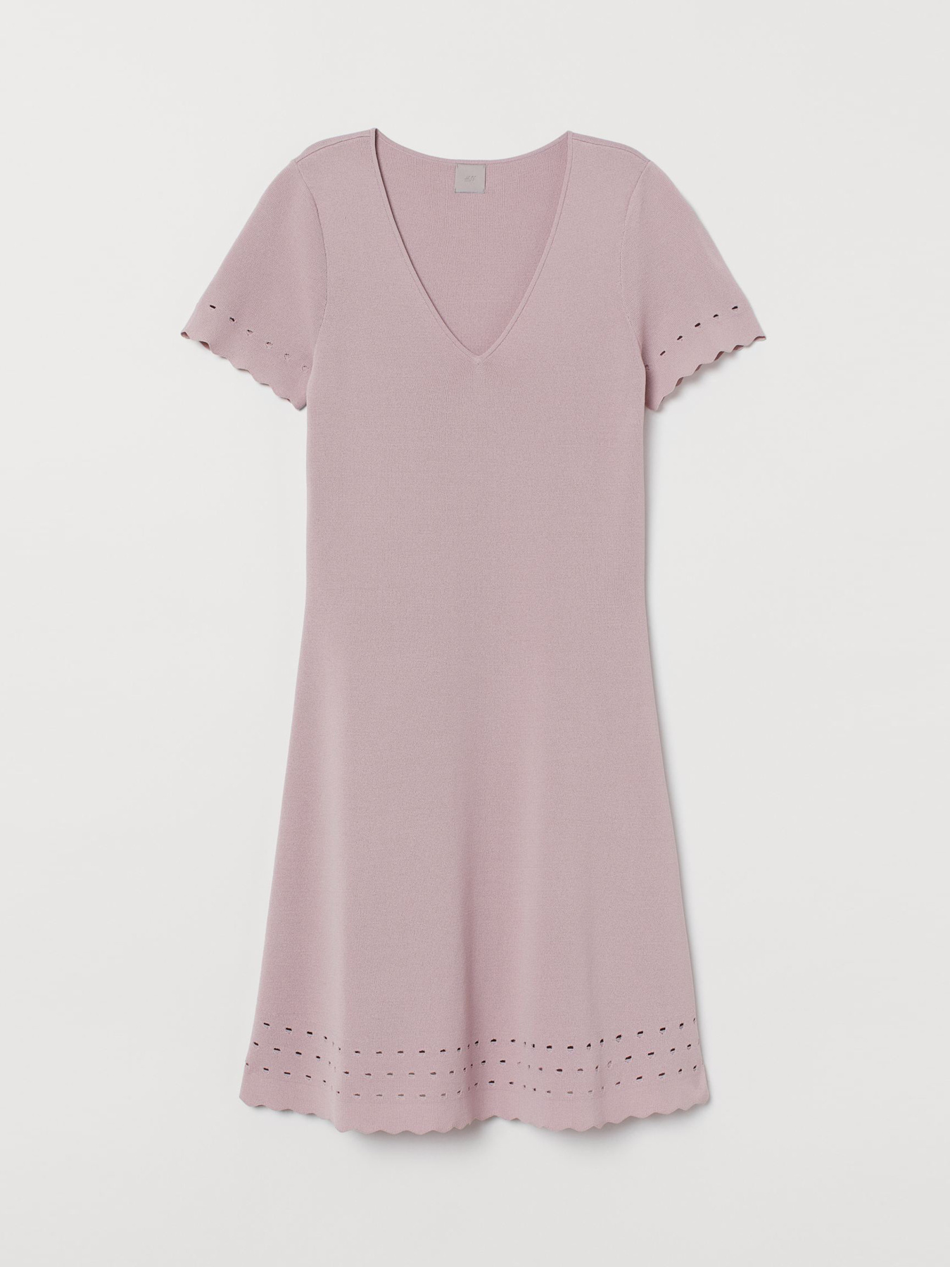 Сукня міні H&M модель 8483551wer_Розовый Фото