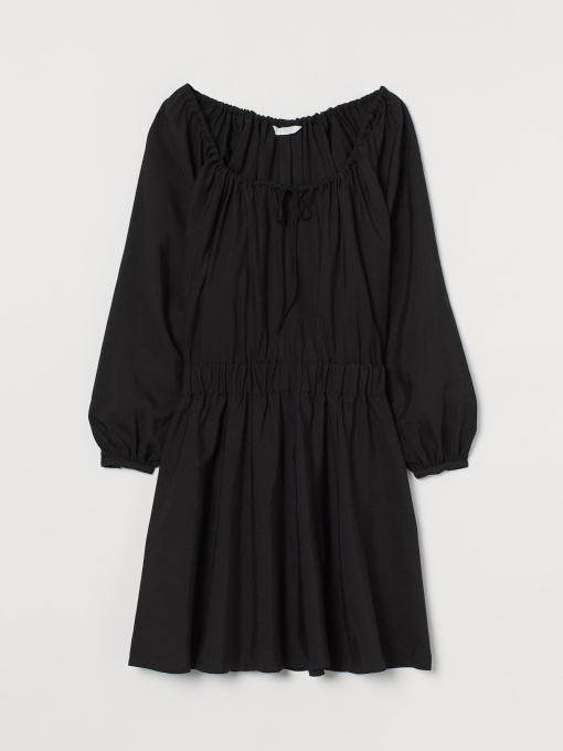 Сукня міні H&M модель 9708423wer_Черный Фото