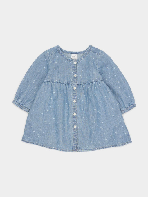 Сукня міді H&M модель 4503095ral_Голубой Фото