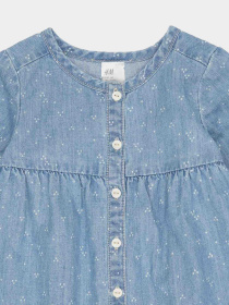 Сукня міді H&M модель 4503095ral_Голубой Фото