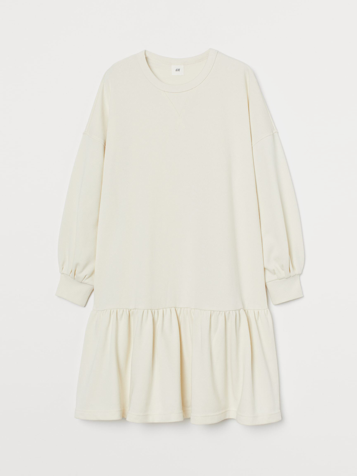 Сукня міні H&M модель 9030962wer_Кремовый Фото