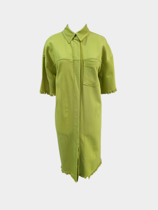 Сукня міді H&M модель 4471361wer_Лаймовый Фото