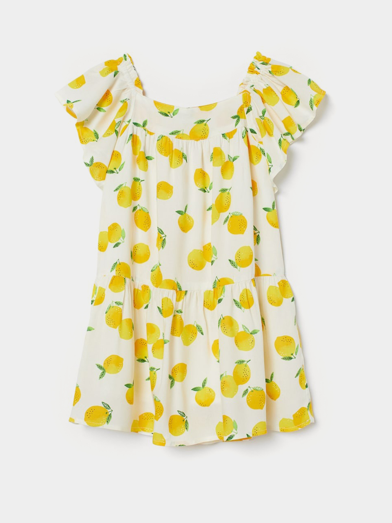 Платье миди H&M модель 8903791kwer_Желтый Фото