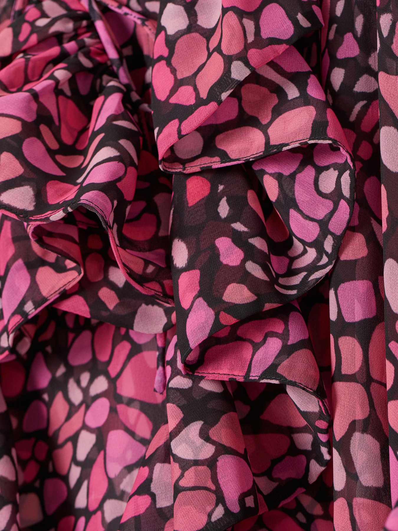 Платье миди H&M модель 8808511wer_Розовый Фото