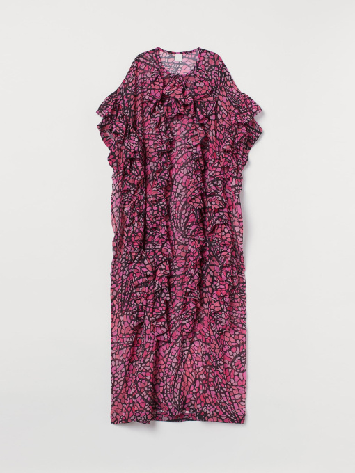 Сукня міді H&M модель 8808511wer_Розовый Фото