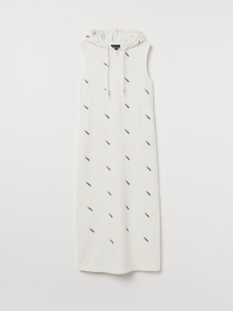 Сукня максі H&M модель 8093960wer_Молочный Фото