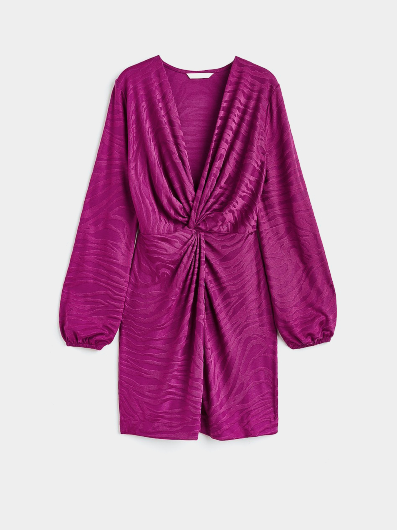 Сукня міні H&M модель 1153609wer_Фуксия Фото