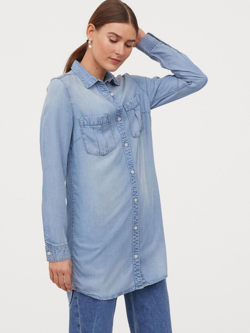 Сукня міні H&M модель 9297514wer_Голубой Фото