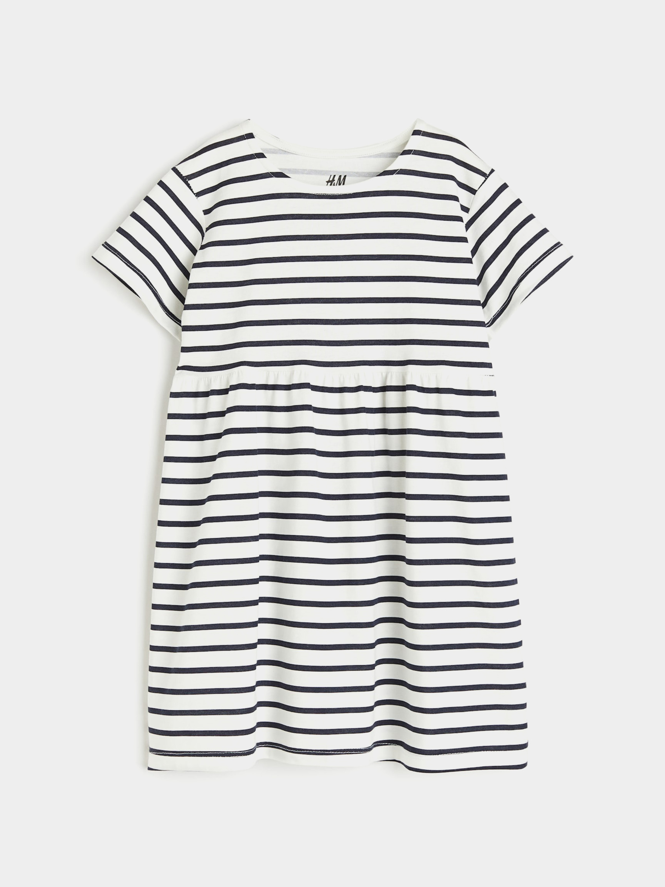 Сукня-футболка H&M модель 1141671kwer_Черно-белый Фото