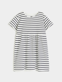 Сукня-футболка H&M модель 1141671kwer_Черно-белый Фото