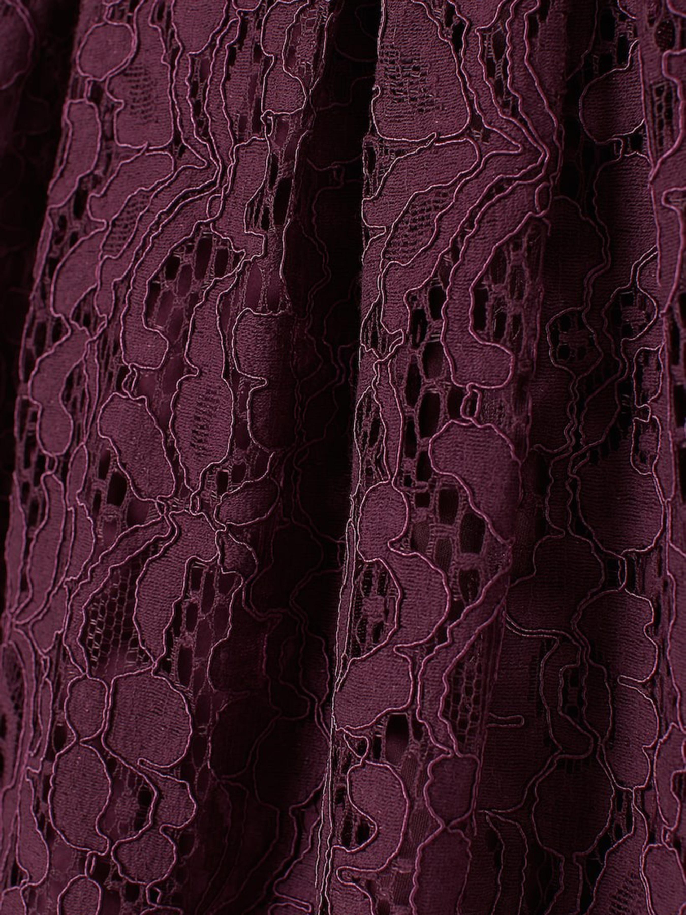 Платье миди H&M модель 8757271kwer_Сливовый Фото