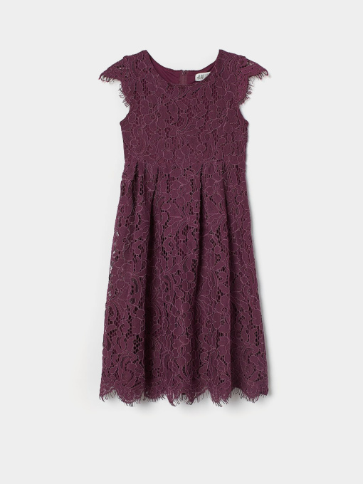 Сукня міді H&M модель 8757271kwer_Сливовый Фото