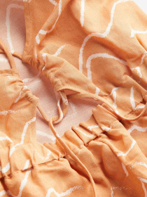 Платье миди H&M модель 1171086wer_Абрикосовый Фото