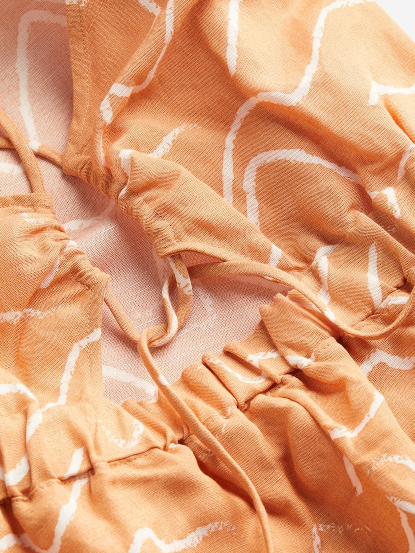 Сукня міді H&M модель 1171086wer_Абрикосовый Фото