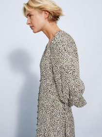 Платье макси H&M модель 9534163wer_Комбинированный Фото