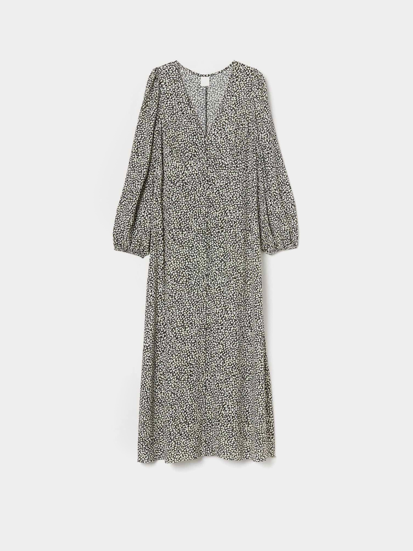 Платье макси H&M модель 9534163wer_Комбинированный Платье макси H&M модель 9534163wer_Комбинированный Фото