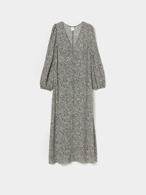 Платье макси H&M модель 9534163wer_Комбинированный Фото