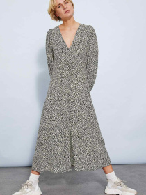 Платье макси H&M модель 9534163wer_Комбинированный Платье макси H&M модель 9534163wer_Комбинированный Фото