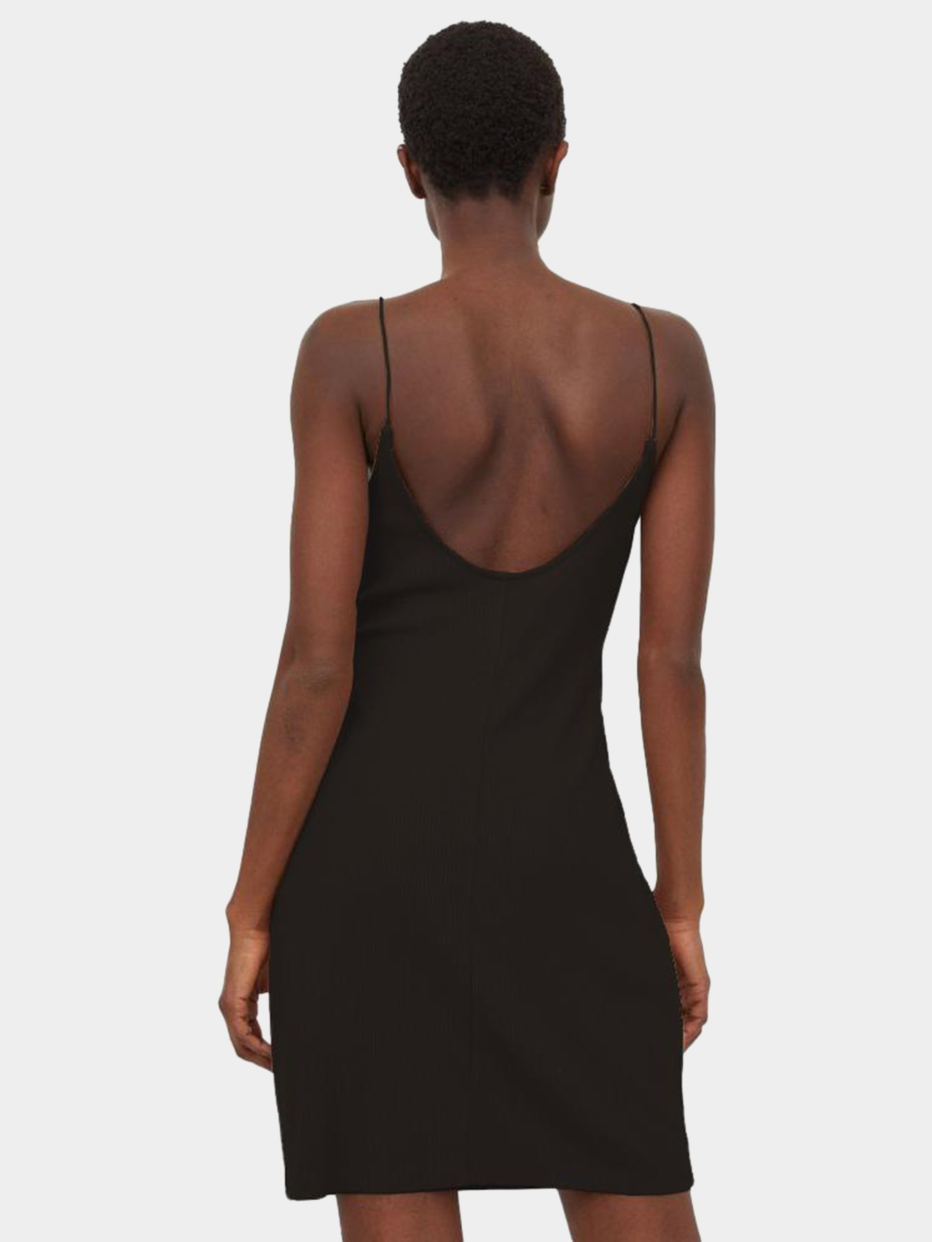 Платье мини H&M модель 9665293wer_Черный Платье мини H&M модель 9665293wer_Черный Фото