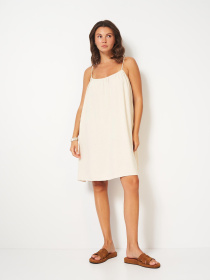 Сарафан H&M модель 9309333wer_Бежевый Фото