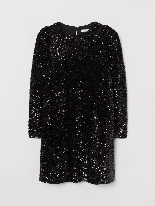 Сукня міні H&M модель 9275192wer_Черный Фото