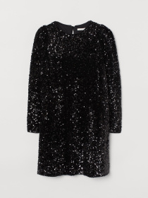 Сукня міні H&M модель 9275192wer_Черный Фото