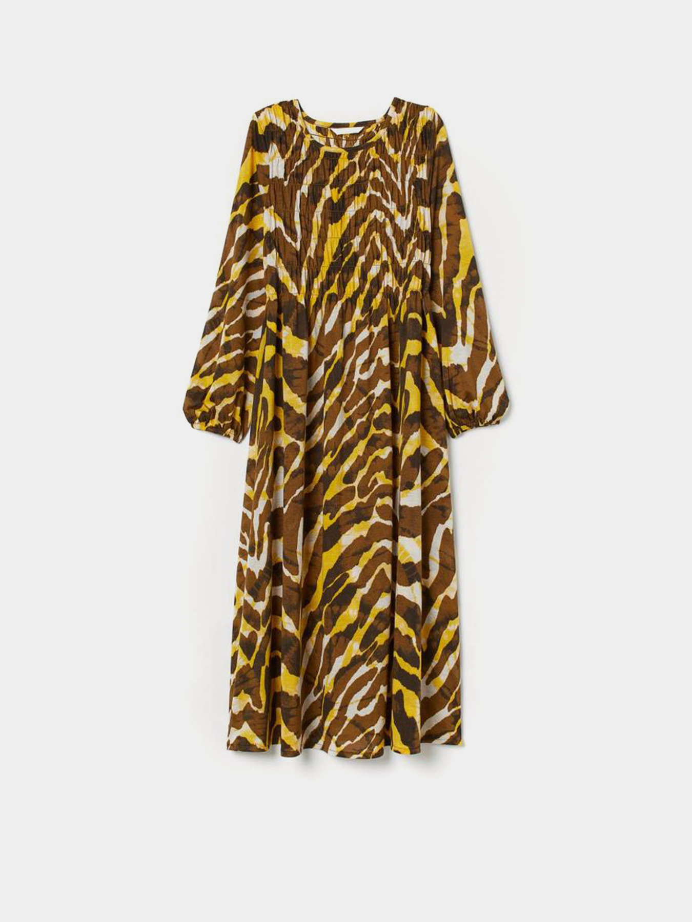 Платье миди H&M модель 8527731wer_Комбинированный Фото