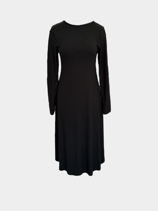 Платье миди H&M модель 10087504wer_Черный Фото