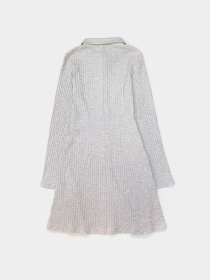 Платье мини H&M модель 9946052wer_Светло-серый Фото