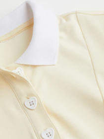 Платье мини H&M модель 10710135wer_Светло-желтый Фото