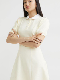 Платье мини H&M модель 10710135wer_Светло-желтый Фото