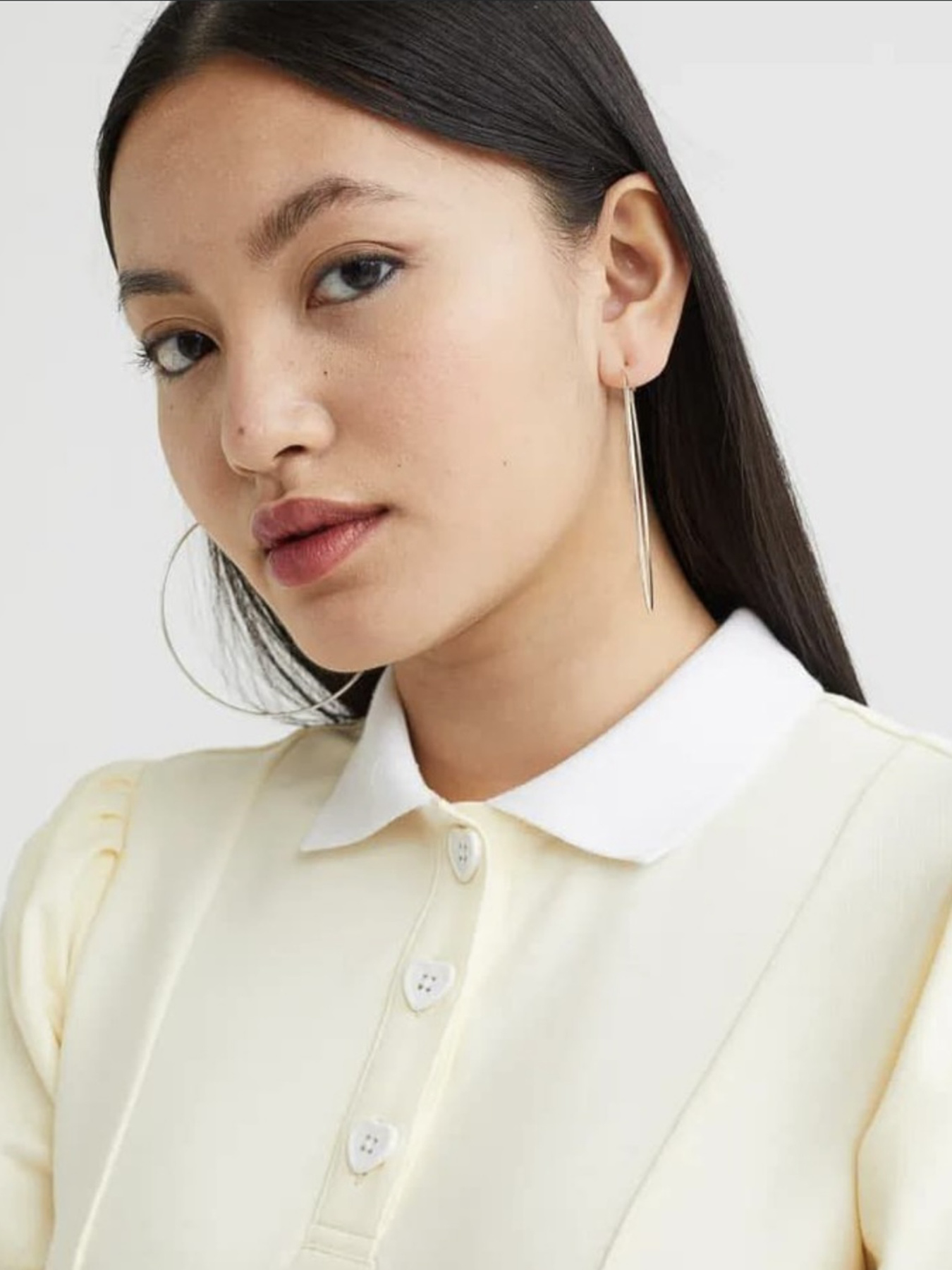 Сукня міні H&M модель 10710135wer_Светло-желтый Фото