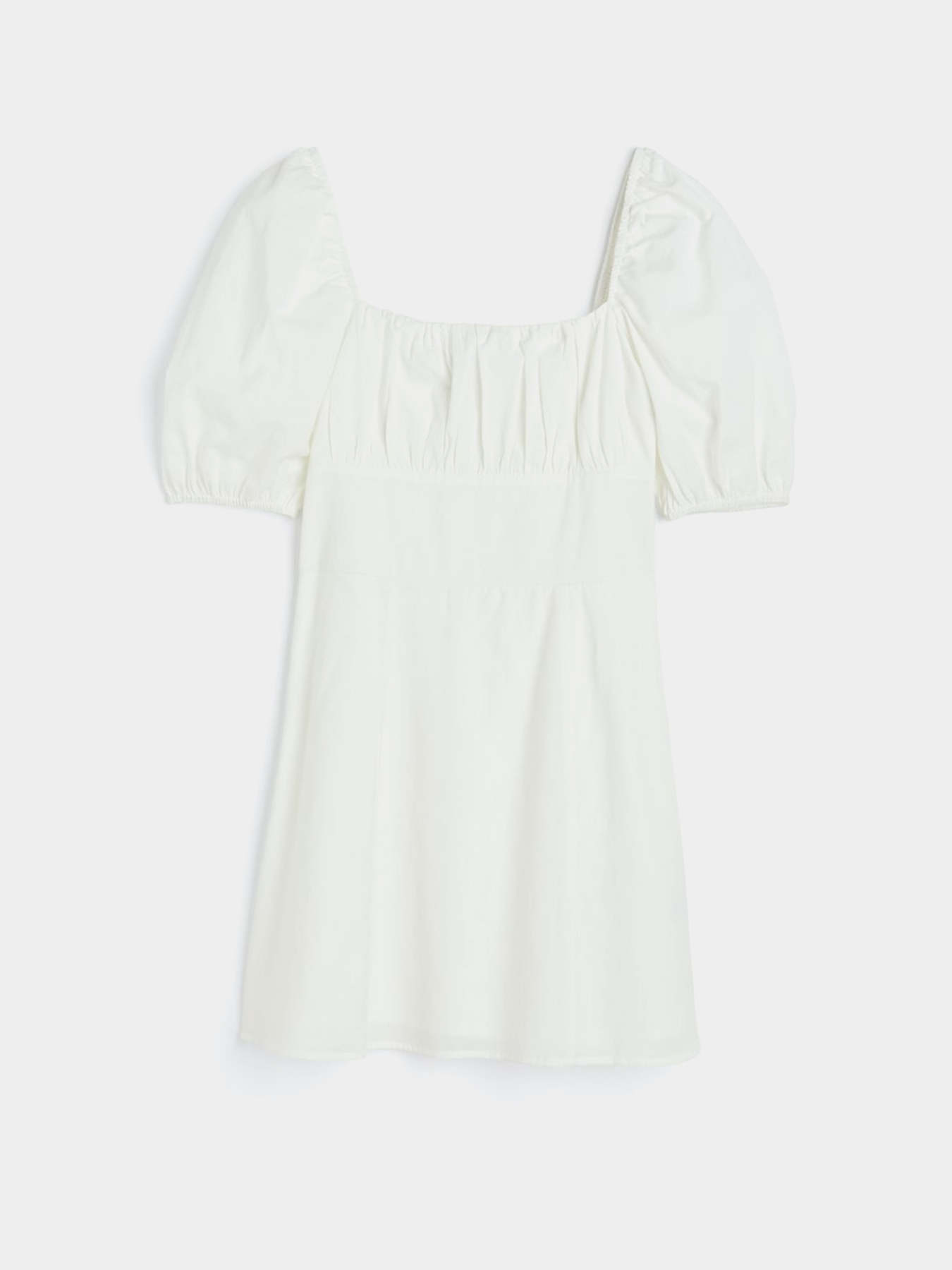 Платье мини H&M модель 1139144wer_Белый Фото