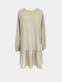 Платье миди H&M модель 2196148wer_Светло-бежевый Фото